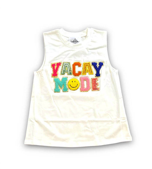 Belle Cher - Kid's Vacay Mode Tank Top - Rack Hunt -