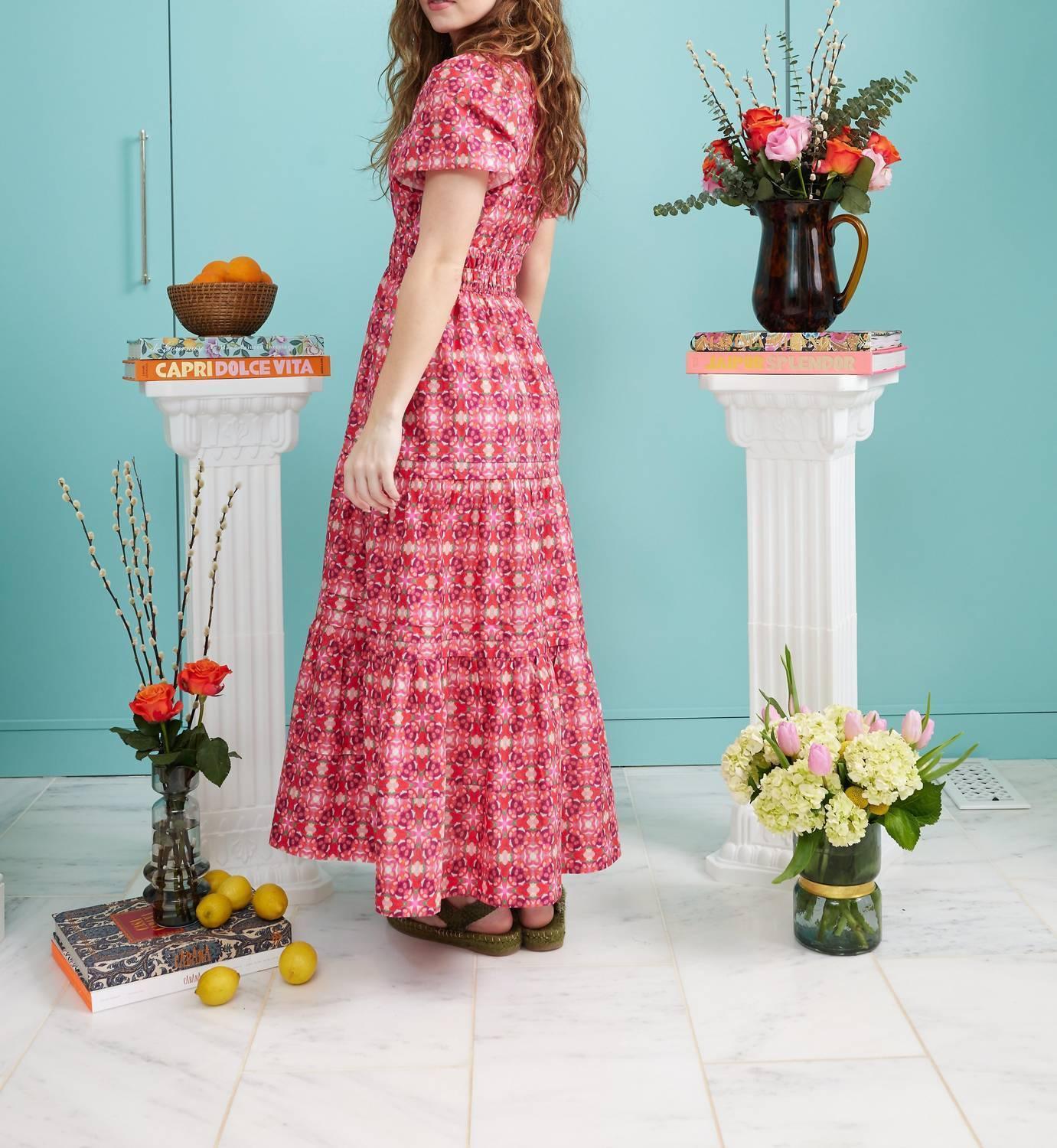 BROOKS AVENUE - Poppy Deep V Maxi Dress - Rack Hunt