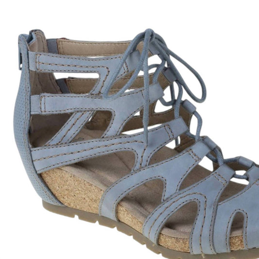 Earth Origins Women's Kendra Kamilla Sandal in Pearl Blue - view 2