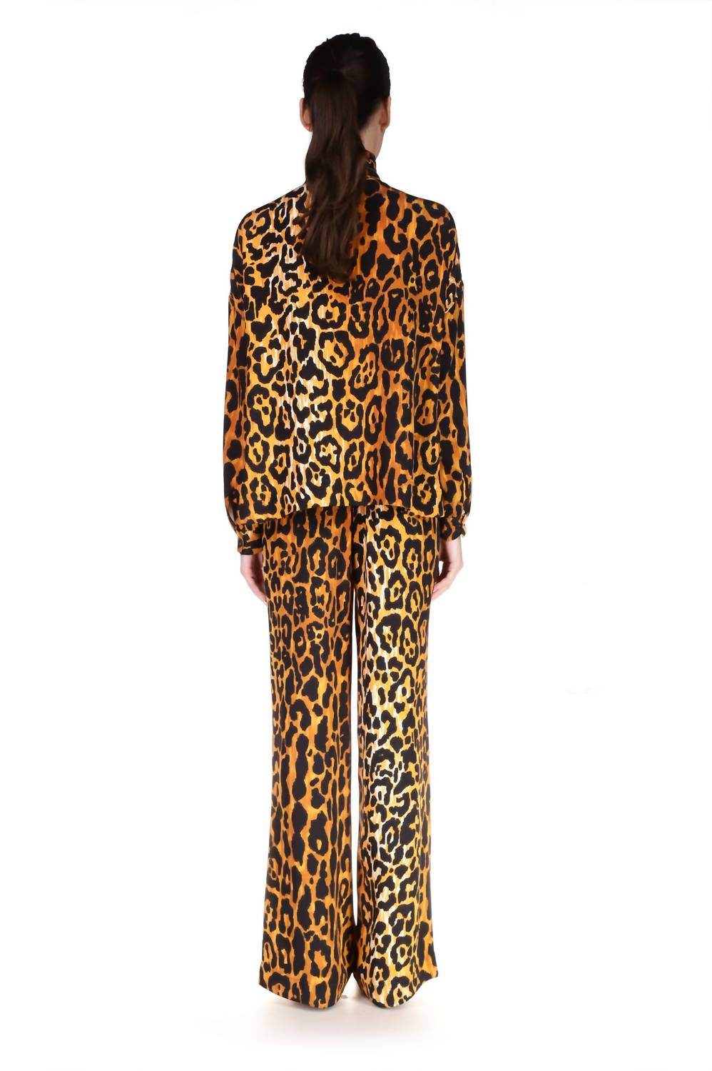 Libertine - Leopardo Wide Leg Trousers - Rack Hunt -