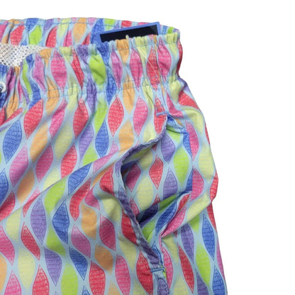 TailorByrd - Abstract Print Swim Trunks - Rack Hunt