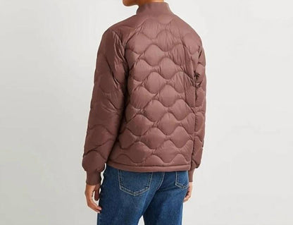 Down Puffer Bomber Jacket
