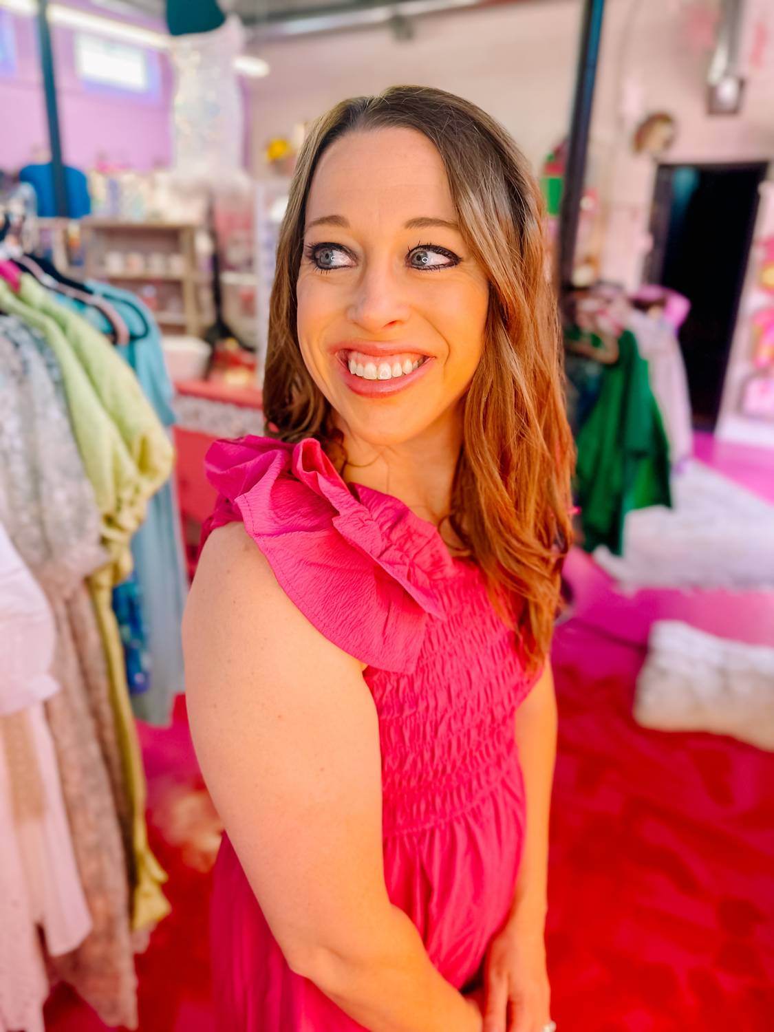 JUNIPER BLVD - Maxi Ruffle Dress - Rack Hunt -