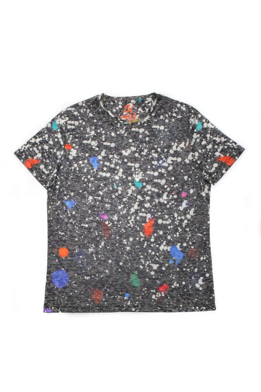 Paint Splash Print T-shirt