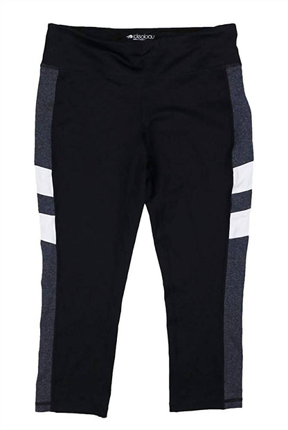 Women's Mommy And Me Colorblocked Cropped Leggings