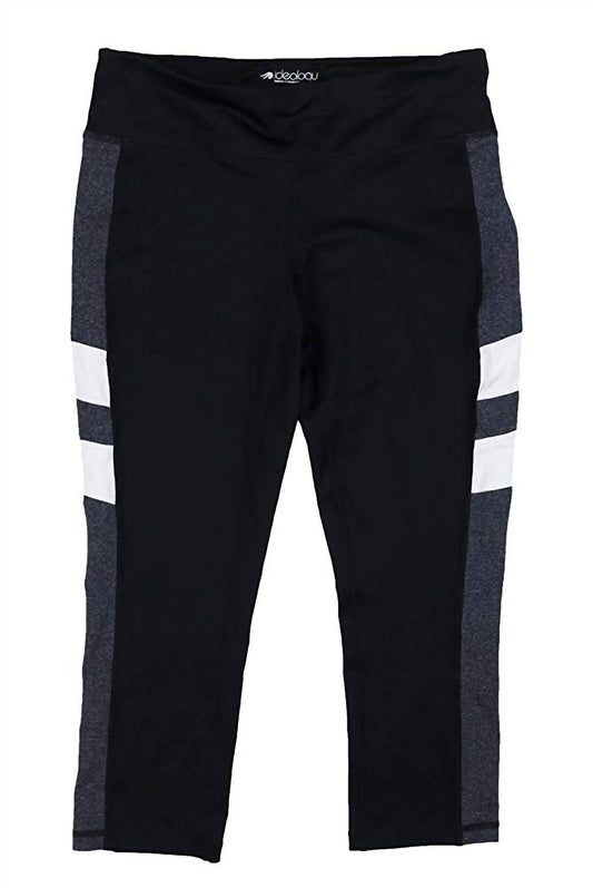 Women's Mommy And Me Colorblocked Cropped Leggings