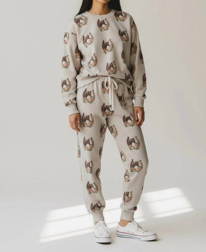 Hacci Cozy Pull On Sweatpant
