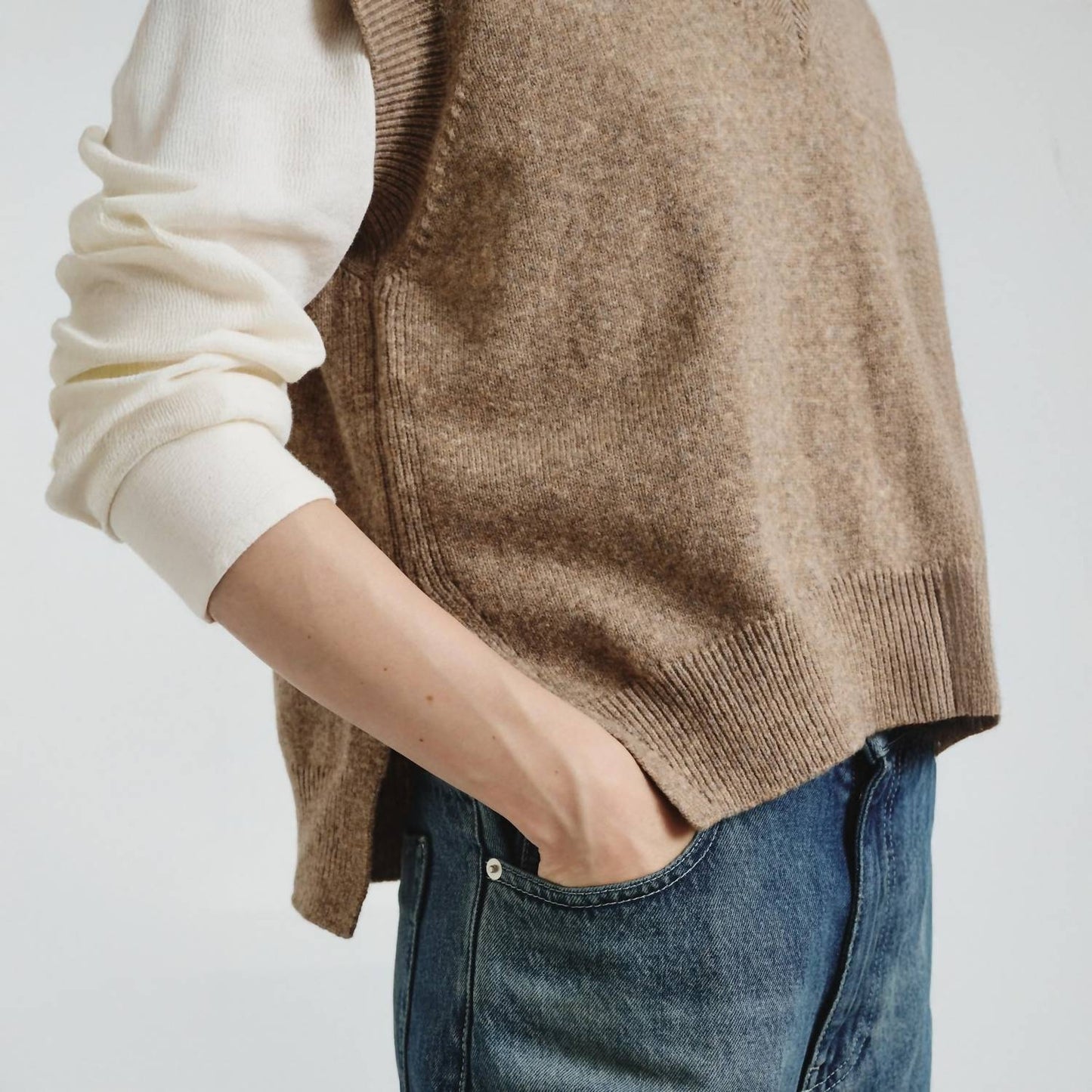 Felted Merino Vest