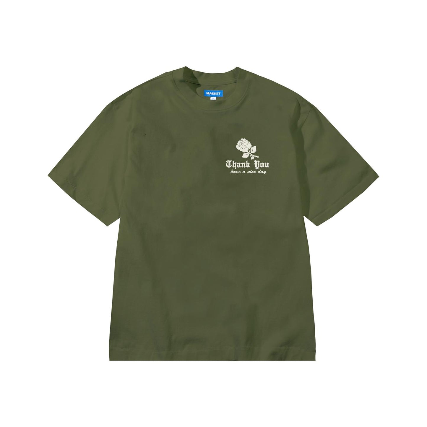Men's Thank You Needlepoint T-shirt