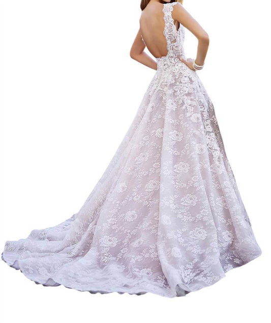 Martin Thornburg - V-neck Wedding Gown - Rack Hunt