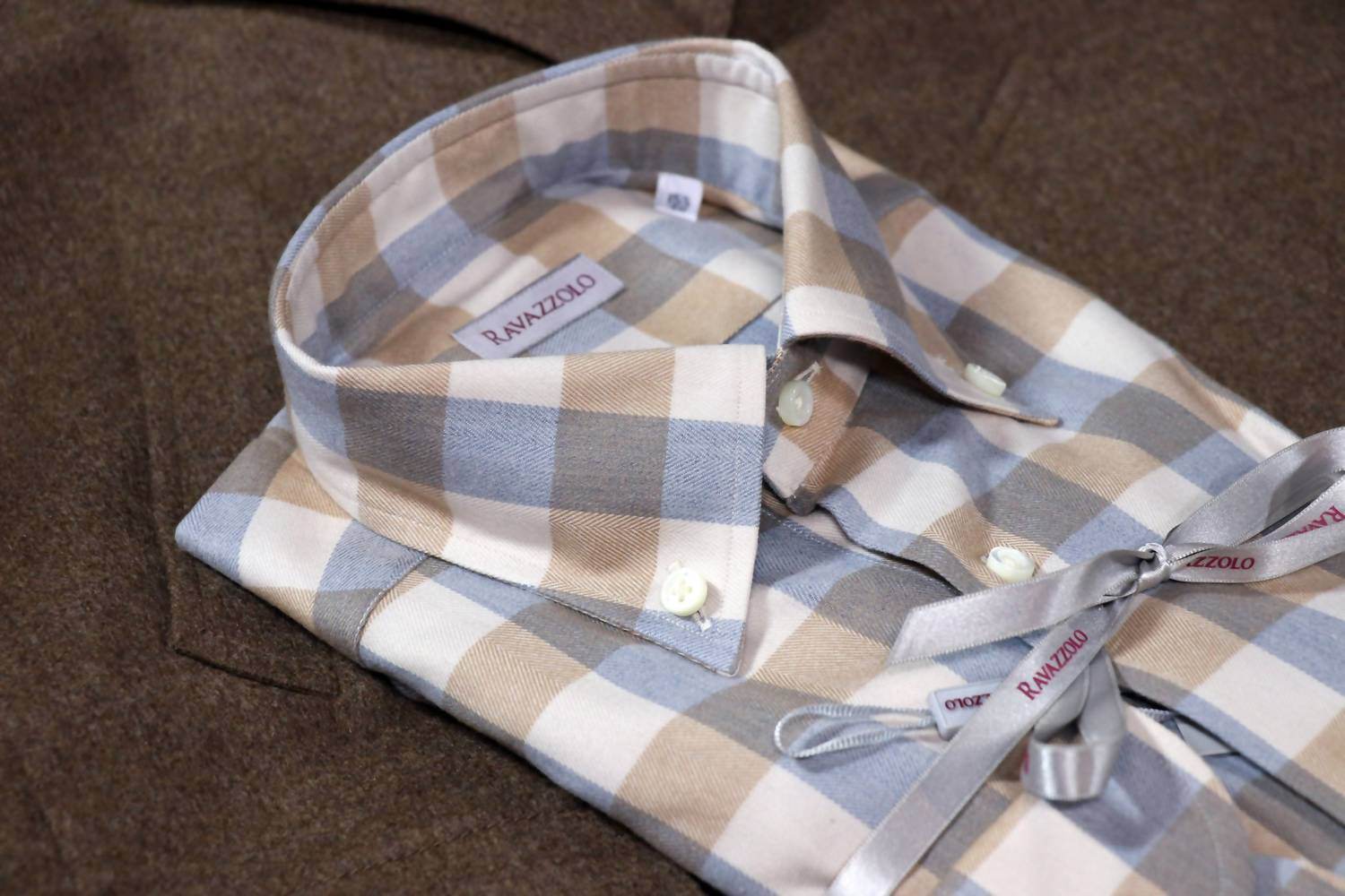 Ravazzolo - Men's Apres Ski Luxury Flannel Sport Shirt - Rack Hunt