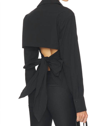 Clarise Open Back Top