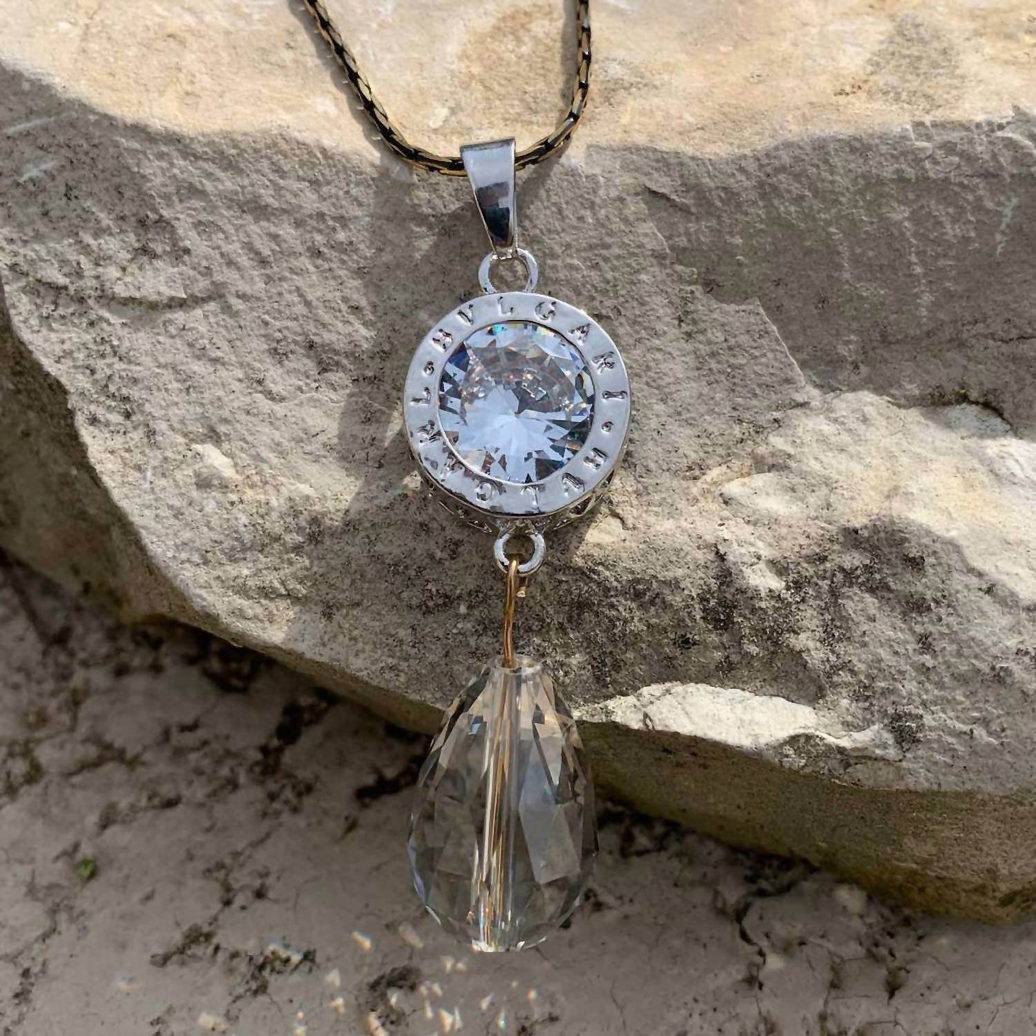 Must Haves by Paula - Women's 4 Pieces Crystal Bolo Necklaces - Rack Hunt -