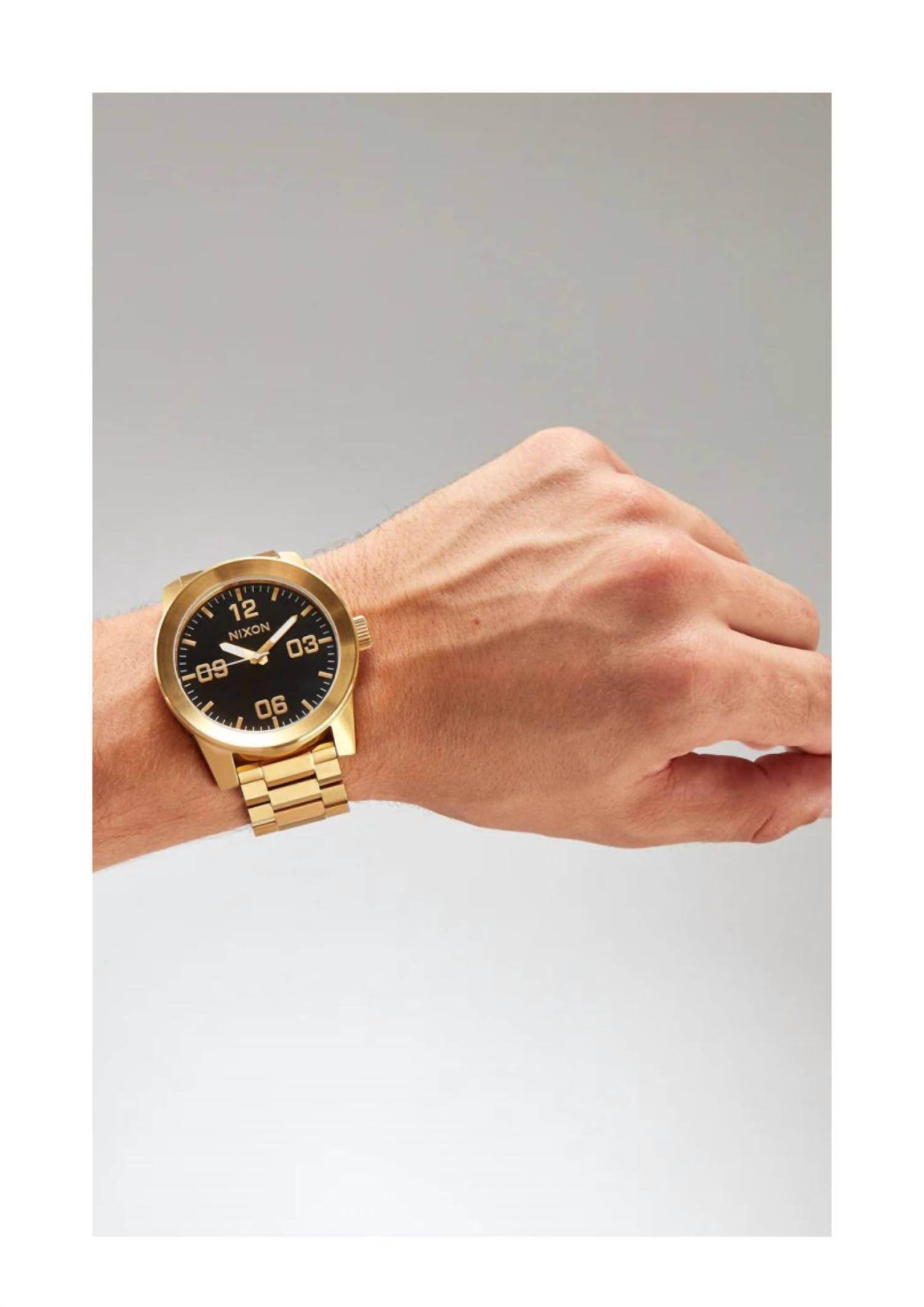 Nixon - Men's Corporal Stainless Steel Watch - Rack Hunt