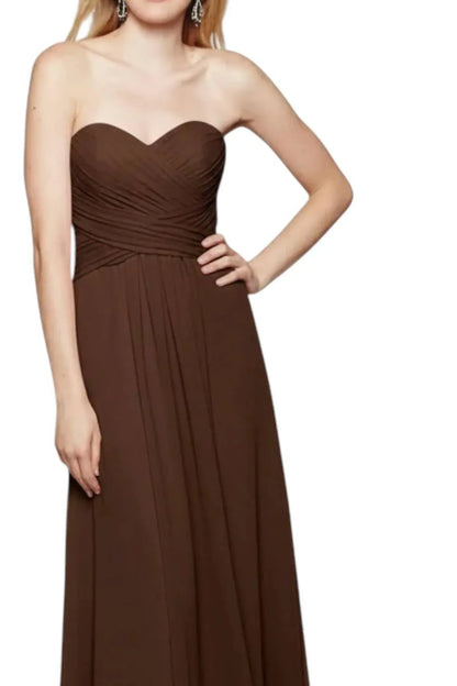 Milano Formals - Serenity Drape Strapless Gown - Rack Hunt