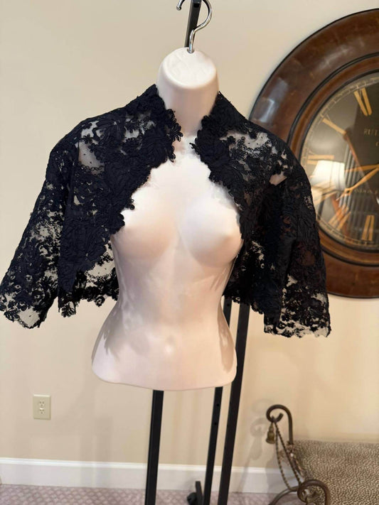 Juan Carlos Piñera - Lace Applique Bolero - Rack Hunt -