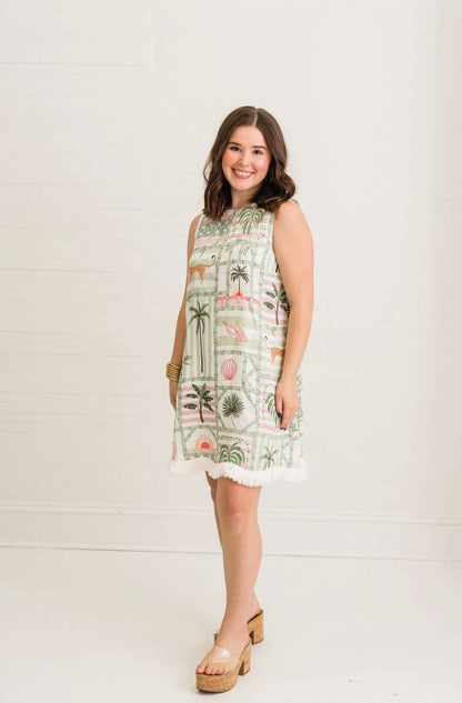 Cabana Mini Shift Dress