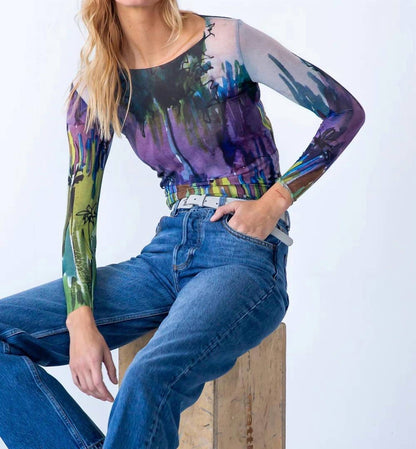 Florence Double Sheer Top