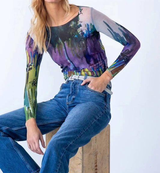 Florence Double Sheer Top