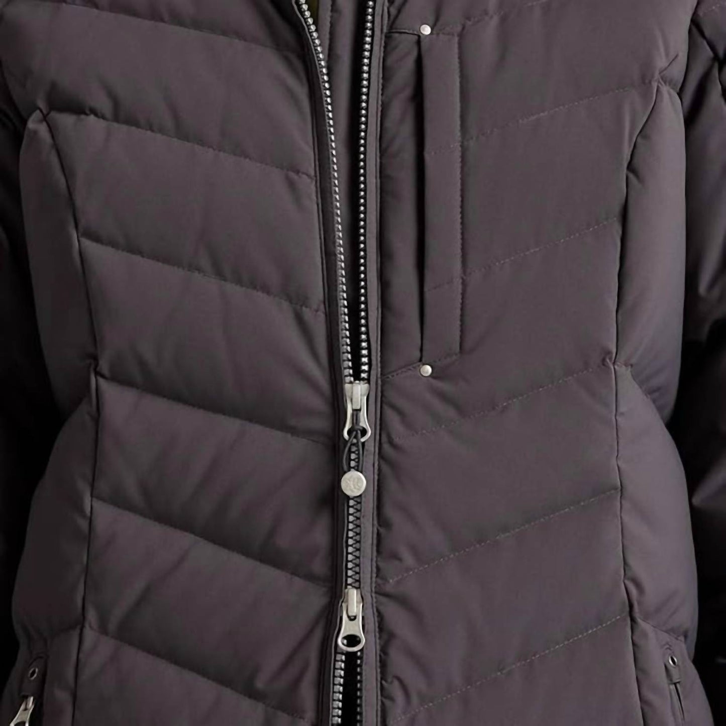 Womens 650 Down Sun Valley Puffer Parka Long Coat