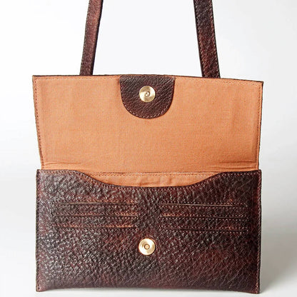 Women's Leather Crossbody Wallet