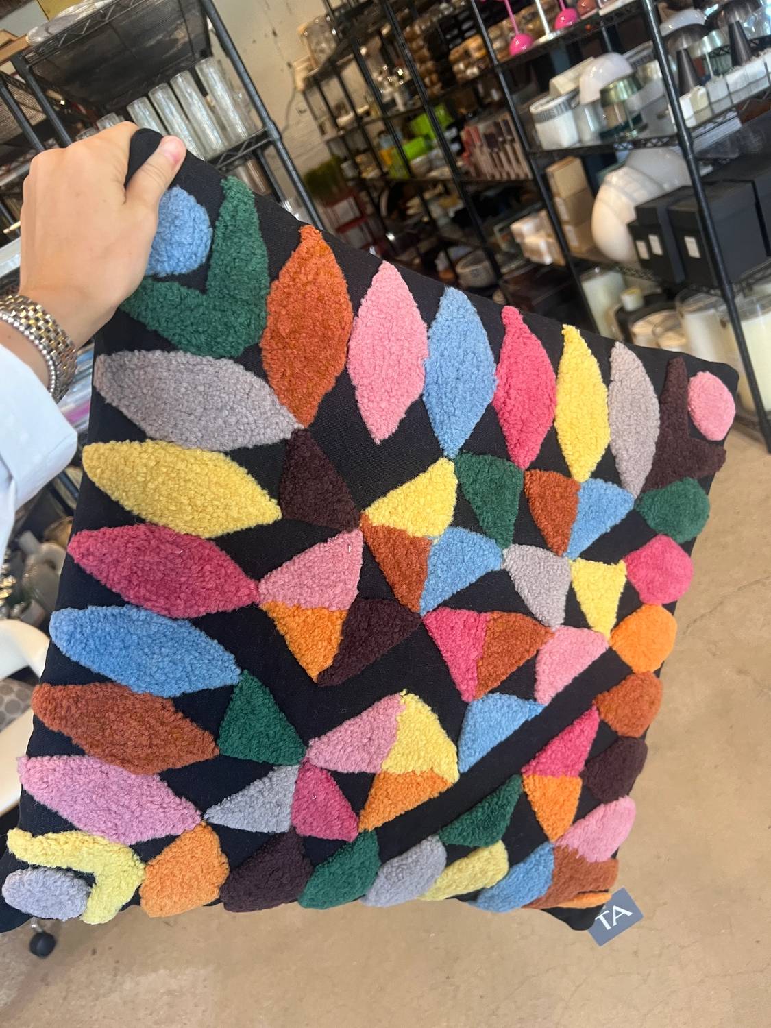 Women's Tufty Geo Pillow