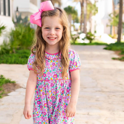 Girls Bubble Romper