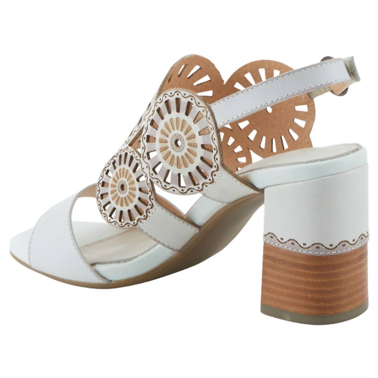 Women's Pinwheel Heeled Sandal