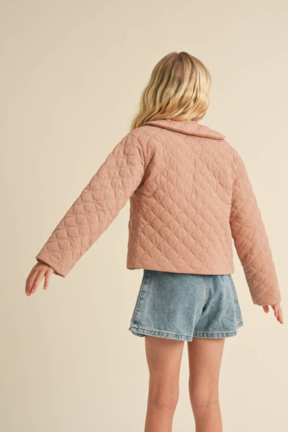 Girl's Drop Shoulder Jacket
