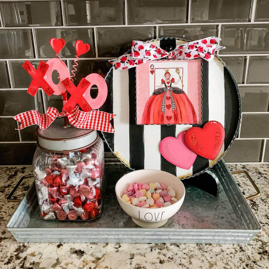 Round Top - Black & White Charm Display - Rack Hunt -