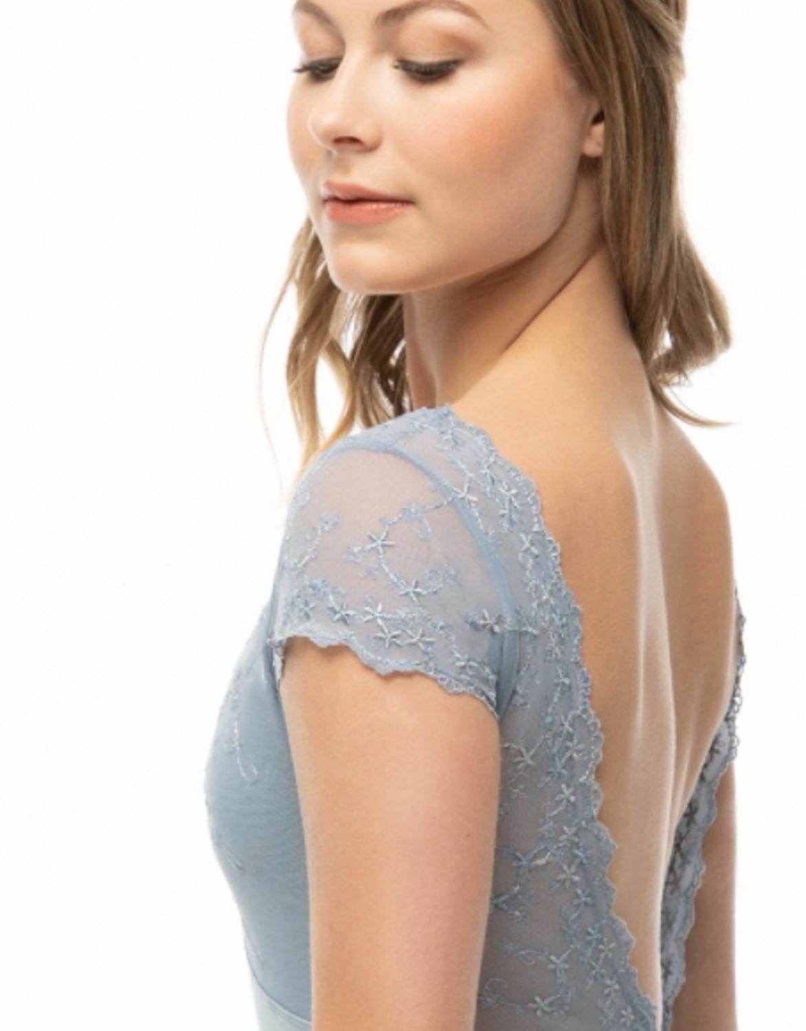 Suffolk Dance - Daphne Illusion Cap Sleeve Leotard - Rack Hunt