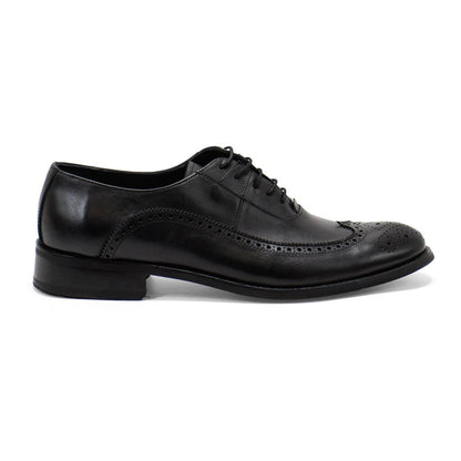 Men's Genova Leather Wingtip Oxford Shoes