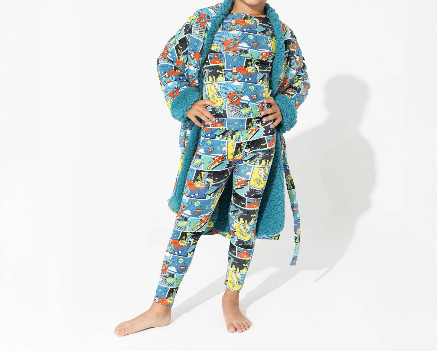 Justice League Heroes Bamboo Pajamas