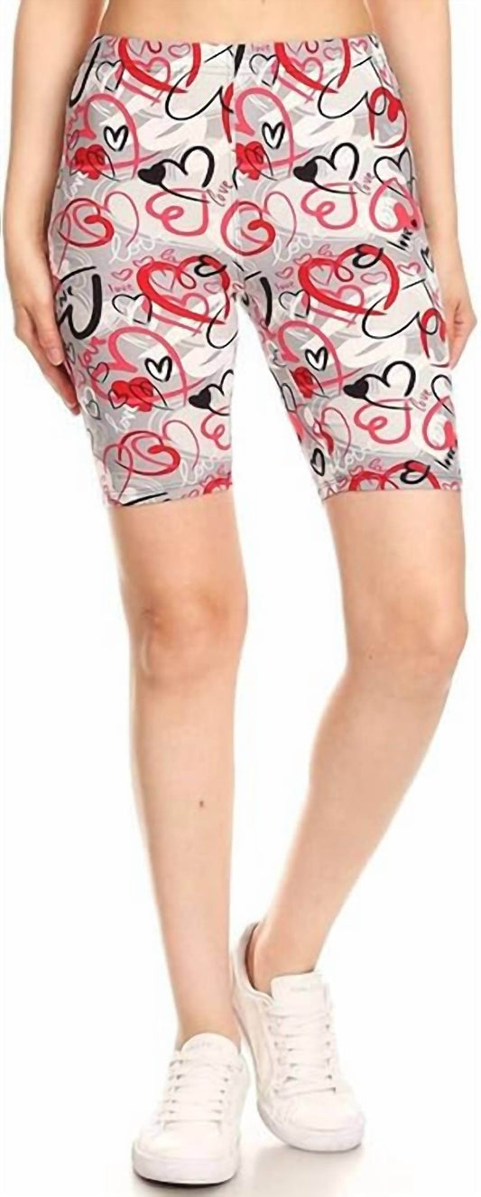LOVE IT - Valentines Biker Babe Shorts - Rack Hunt -