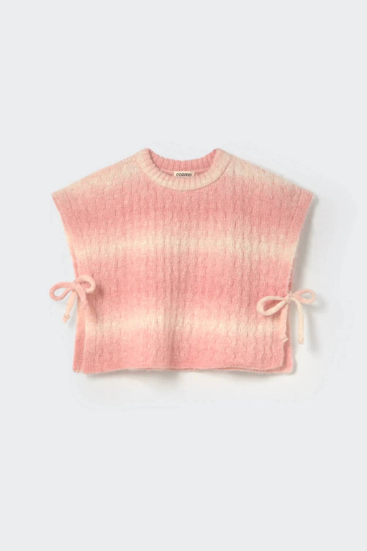 Girls Tricot Mohair Vest