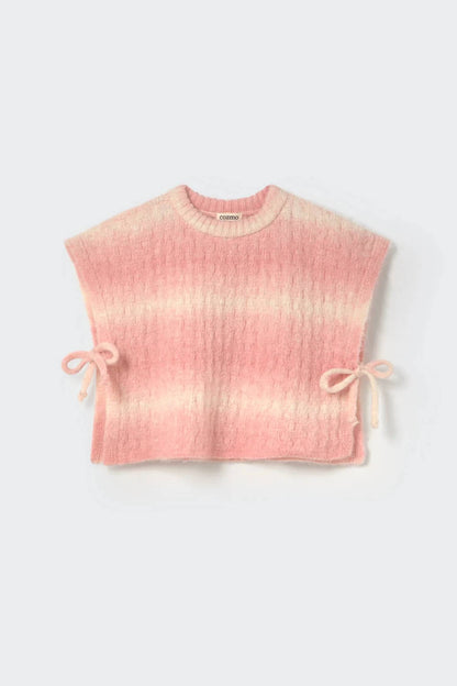 Girls Tricot Mohair Vest