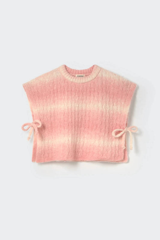 Girls Tricot Mohair Vest