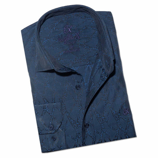 Aorta Jacquard Button Down Shirt