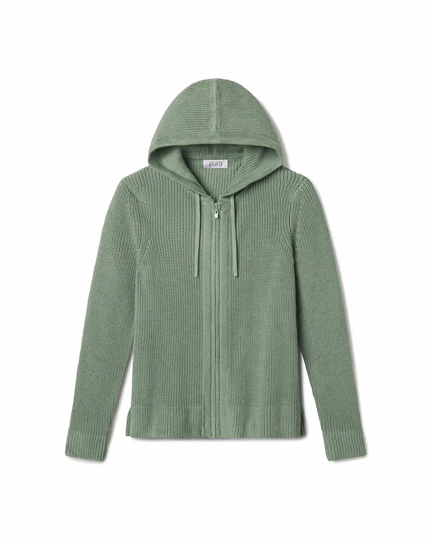 Pura Cashmere - Fisherman Hoodie Sweater - Rack Hunt