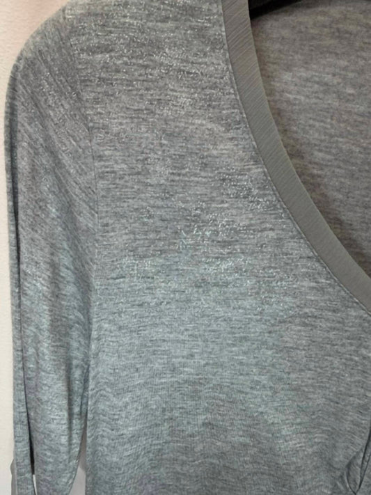 Women's Lurex V-neck Top