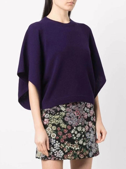 Valentino - Women’s Batwing-sleeve Knitted Top - Rack Hunt