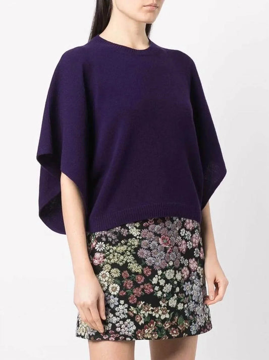 Valentino - Women’s Batwing-sleeve Knitted Top - Rack Hunt