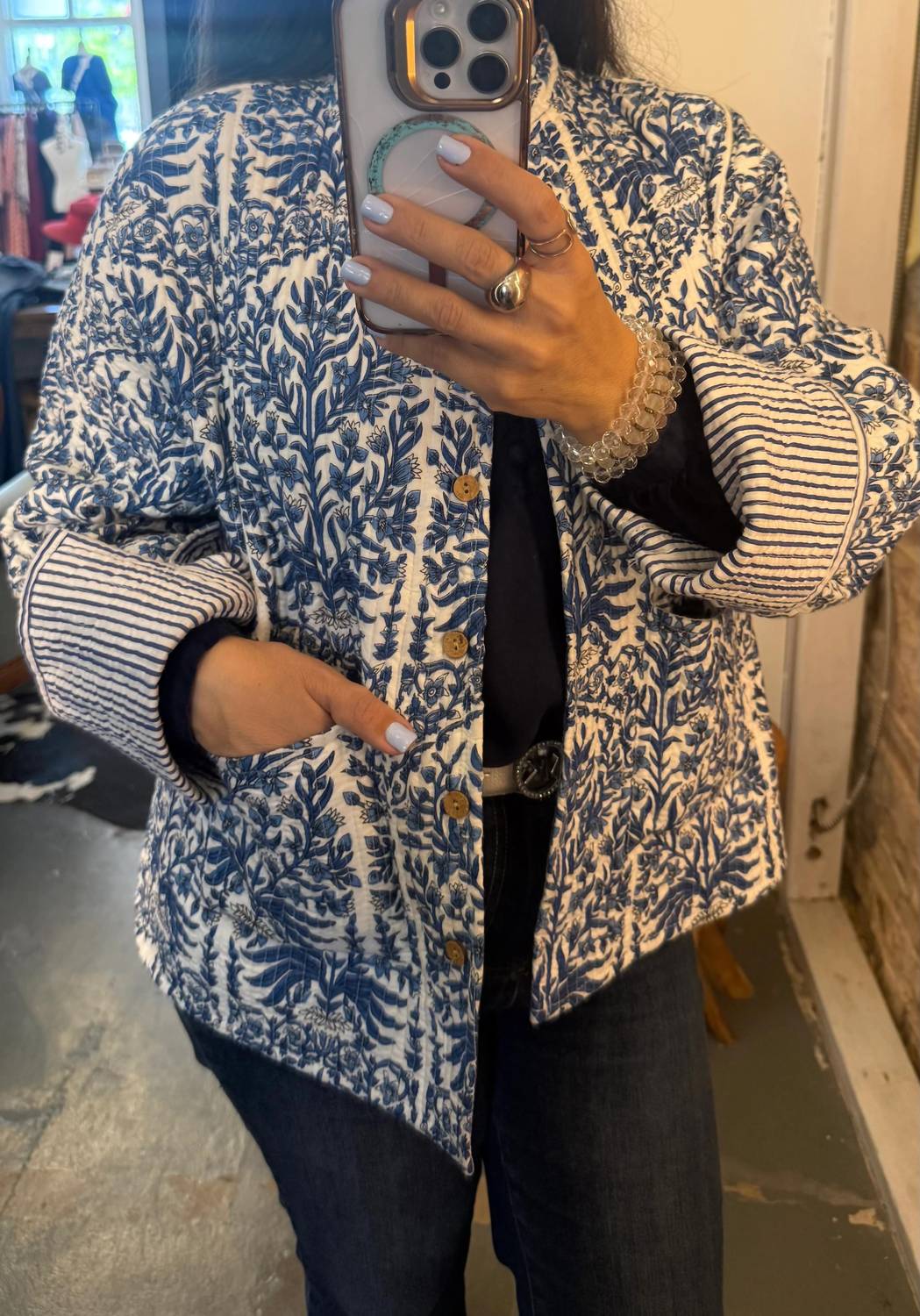 Women's Quilted Reversible Jacket