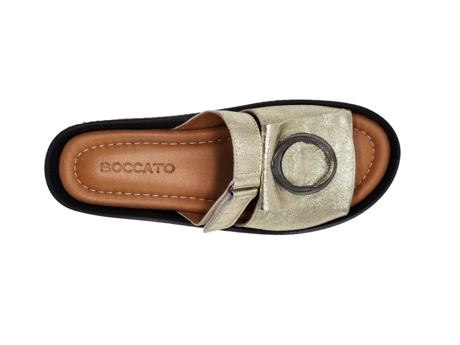 Boccato - Women's Marigold Leather Sandal - Rack Hunt -