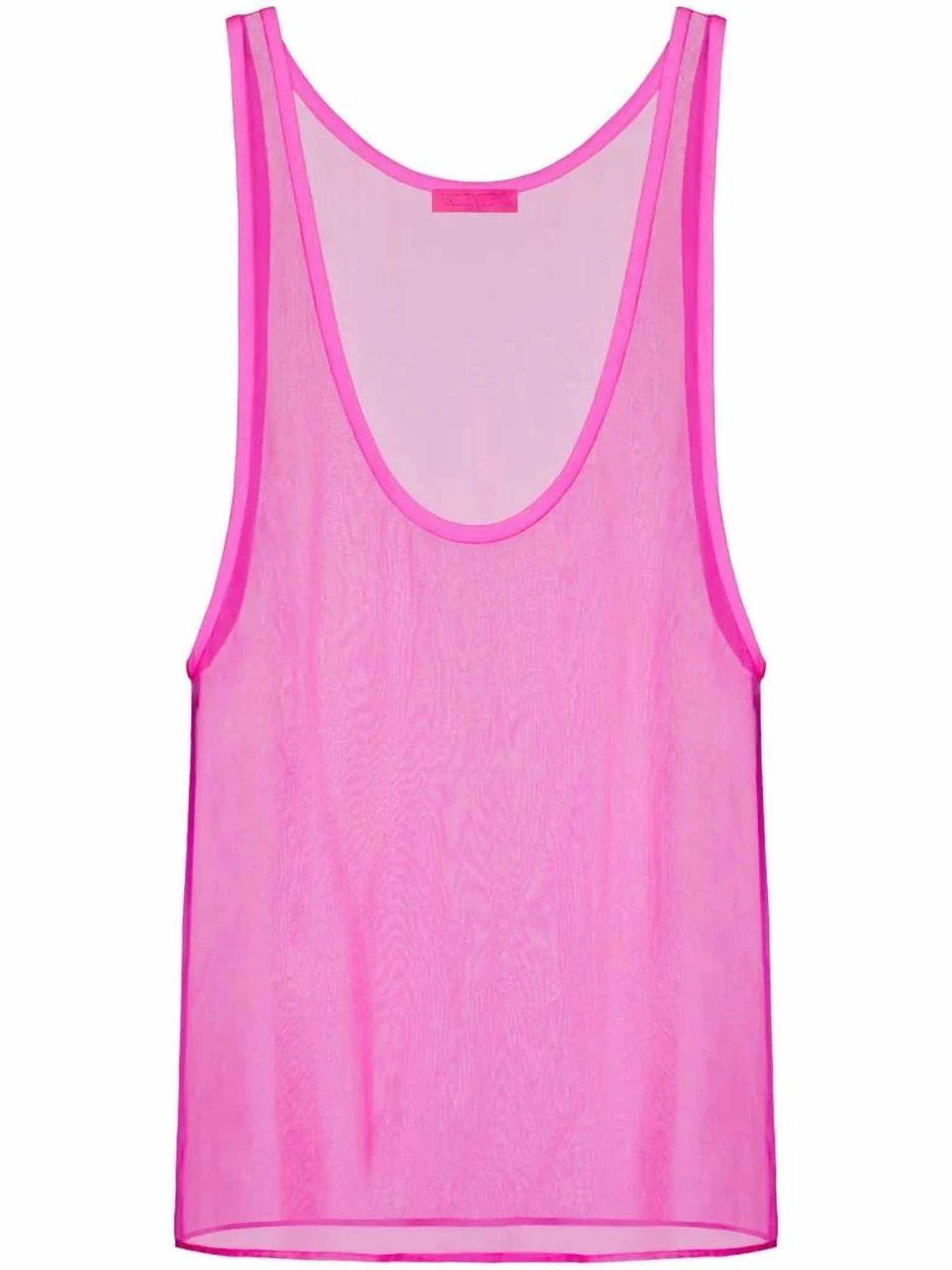 Valentino - Semi-transparent Tank Top - Rack Hunt