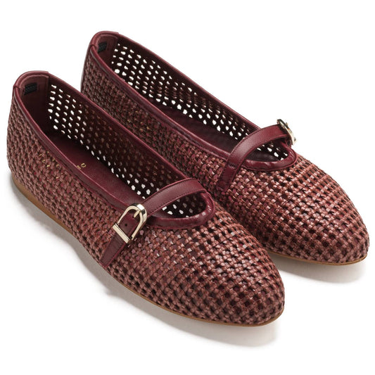Women's Natalie Mary Jane Strap Detail Flats