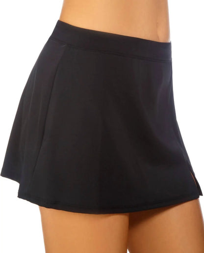 Caribbean Joe - Side Slit Swim Skirt - alternate view - Rack Hunt