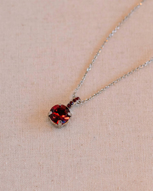 Women's Siam One Stone Necklace