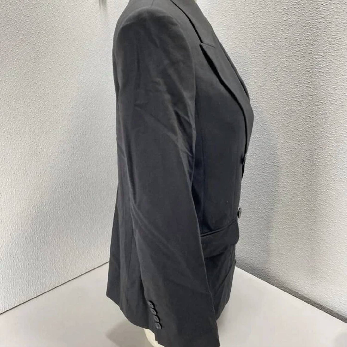 Women's Relaxed Double Breasted Wool Blazer