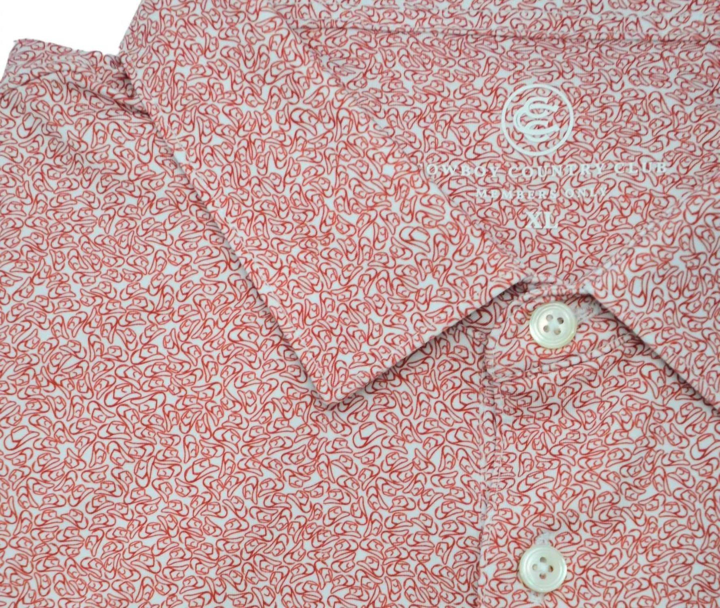 Cowboy Country Club - Cowboy Country Club Cowboy Hat Polo Shirt - Rack Hunt -